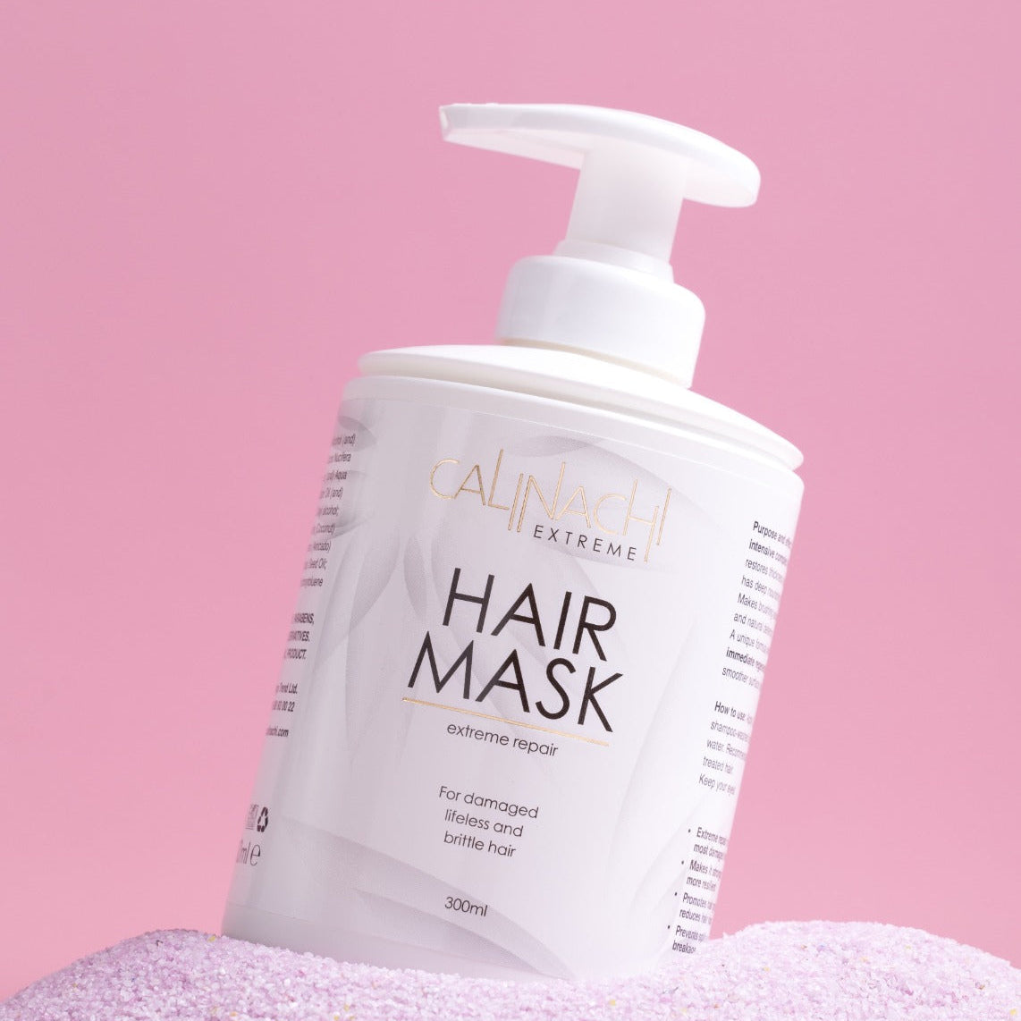 Protein Expert (Dry to Normal & Normal) Anti-Hair Loss, Restorative, Mask for Scalp and Hair, 300 ml.