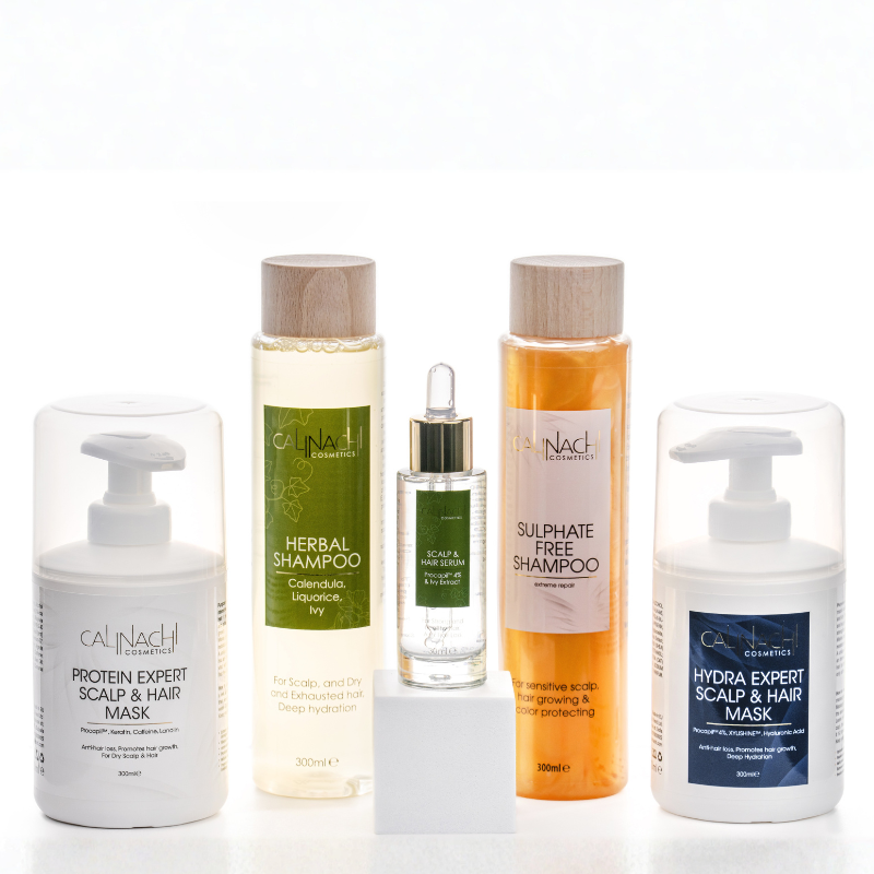 Full Therapy against Hair Loss &amp; New Hair Growth Stimulation