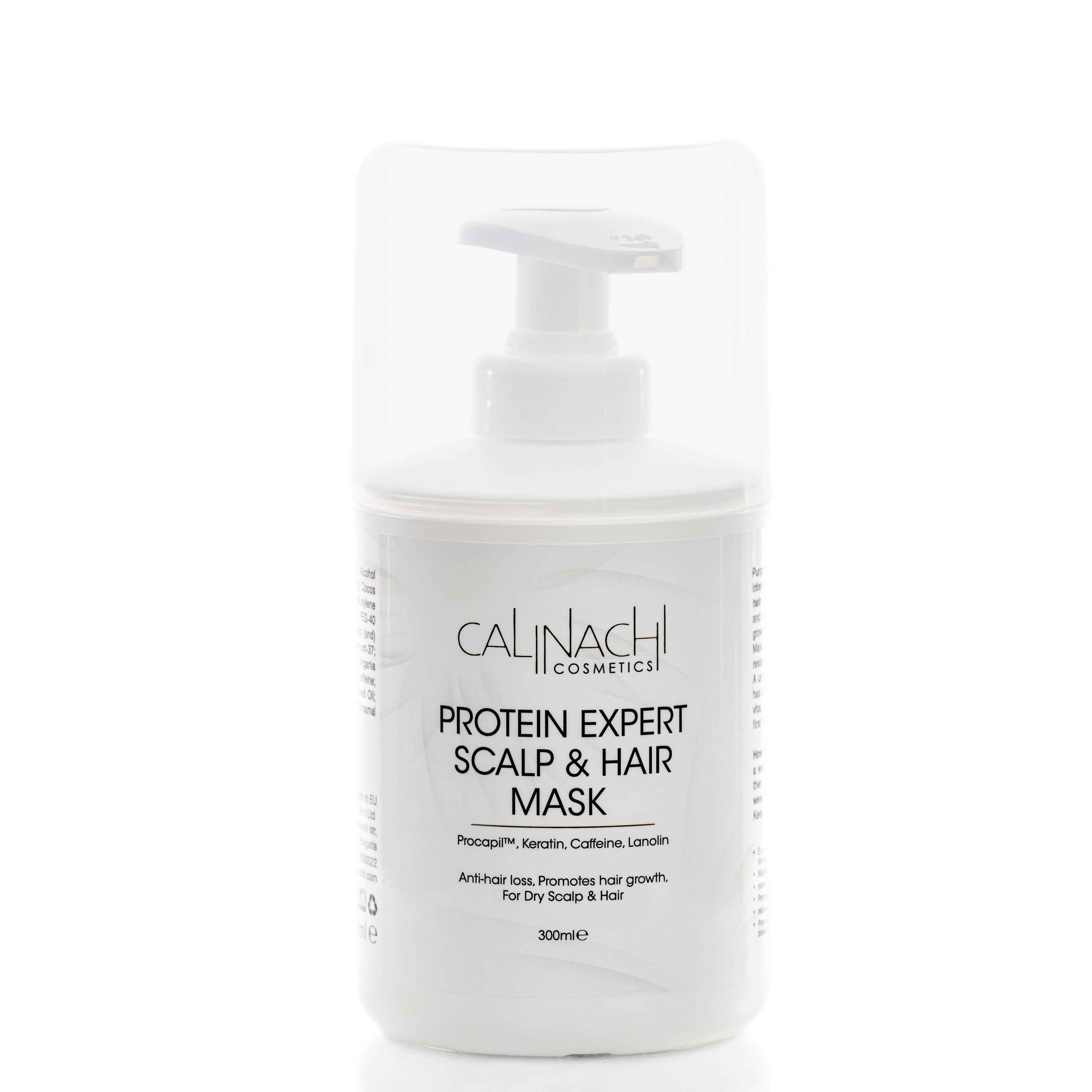 Protein Expert (Dry to Normal &amp; Normal) Anti-Hair Loss, Restorative, Mask for Scalp and Hair, 300 ml.